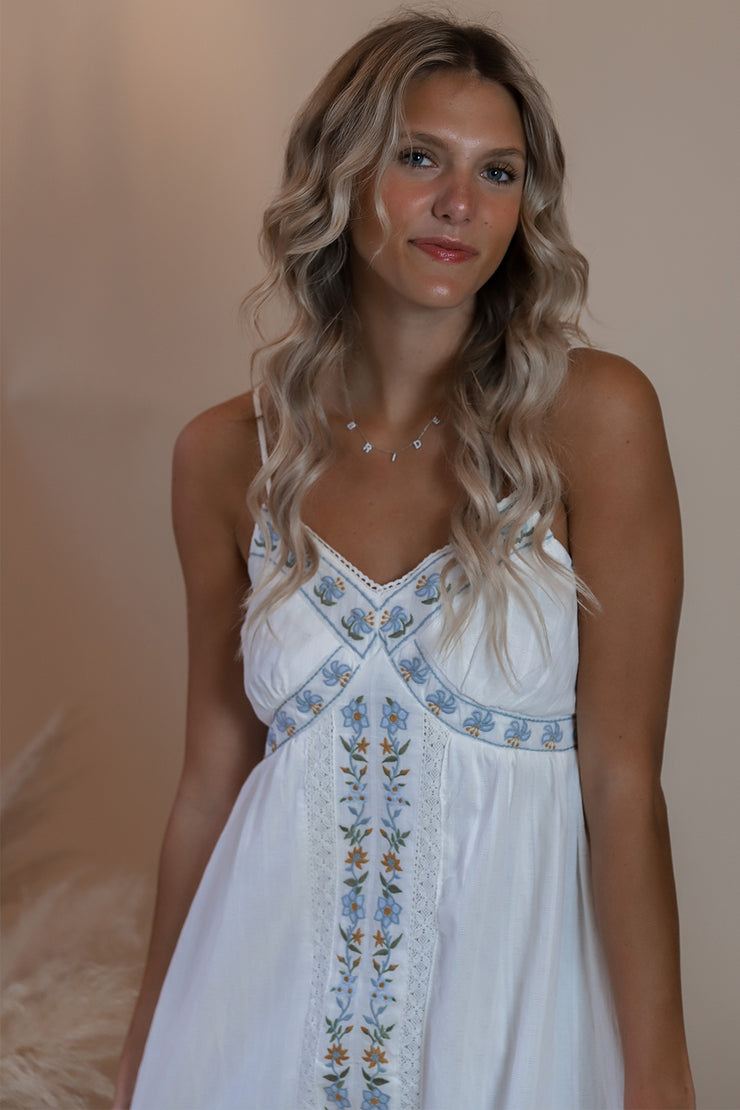 Emmie Embroidered Dress