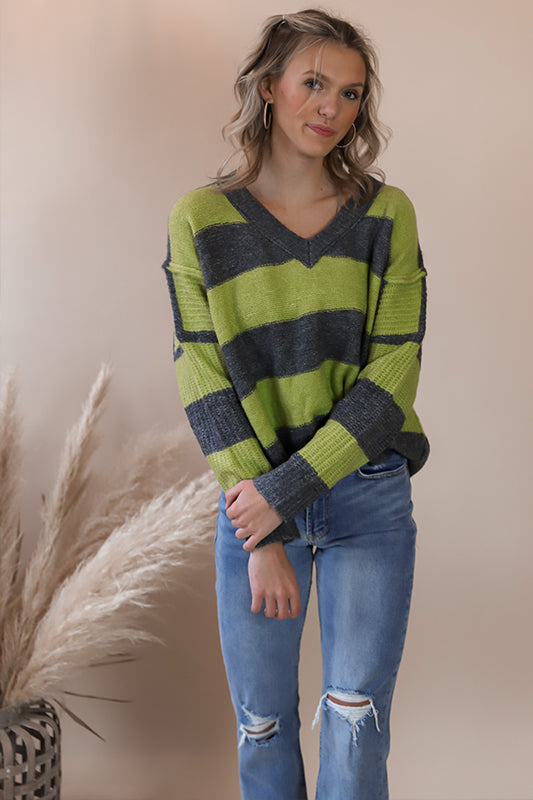 Lissy Lime Sweater