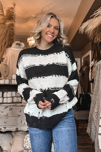 Quintin Striped Sweater