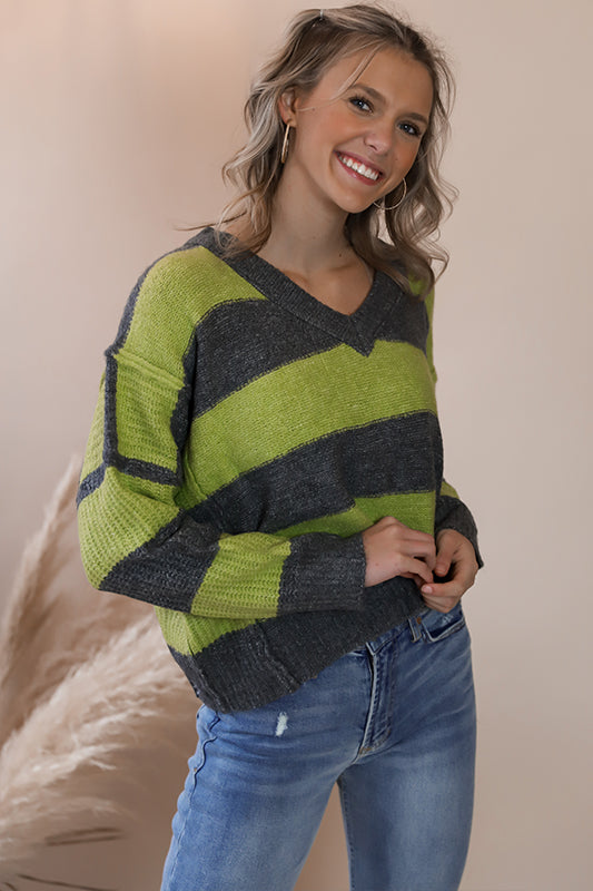 Lissy Lime Sweater