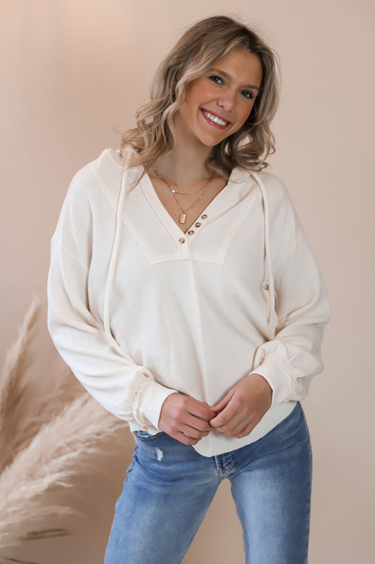 Harper Hooded Blouse