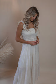 Sarah Natural Maxi Dress